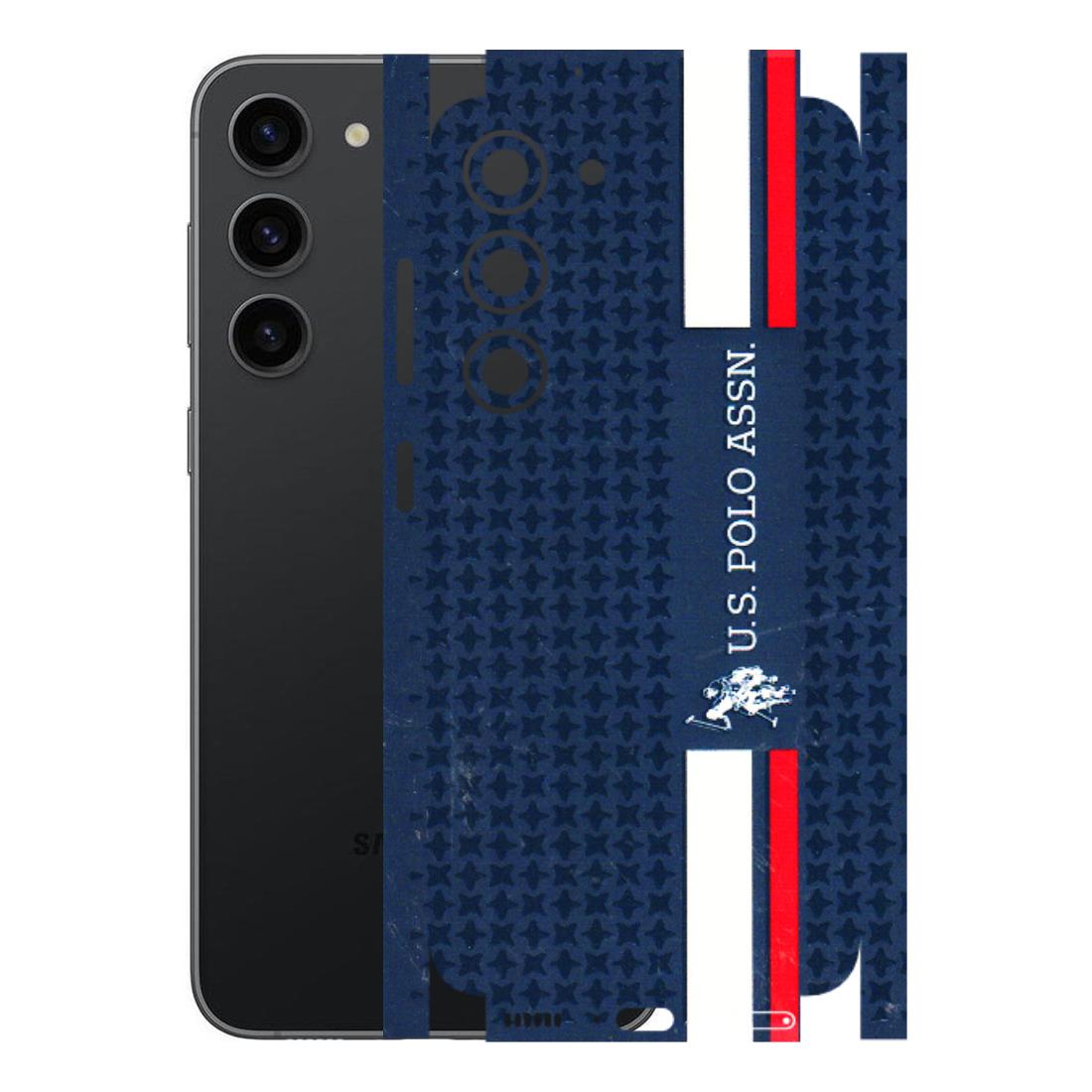 Samsung A/S Series Phone Skins (All Models) - US POLO Designer Brand - 3D Embossed Finish (L-65) Samsung Galaxy S23 (5G)