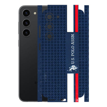 Samsung A/S Series Phone Skins (All Models) - US POLO Designer Brand - 3D Embossed Finish (L-65) Samsung Galaxy S23 (5G)