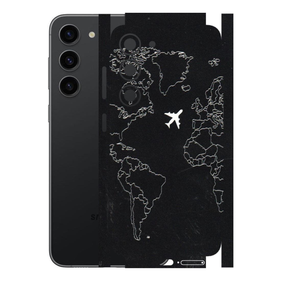 Samsung A/S Series Phone Skins (All Models) - Never Ending Travel - 3D Embossed Finish (L-79) Samsung Galaxy S23 (5G)