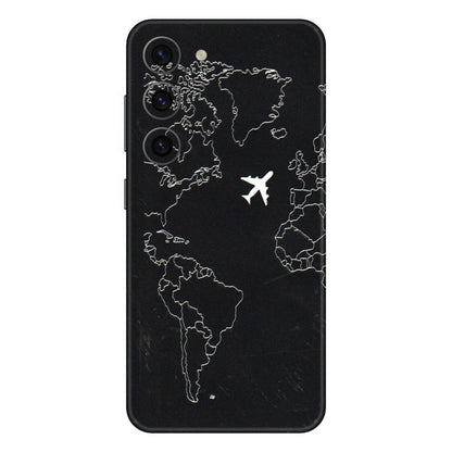 Samsung A/S Series Phone Skins (All Models) - Never Ending Travel - 3D Embossed Finish (L-79) Samsung Galaxy S23 (5G)
