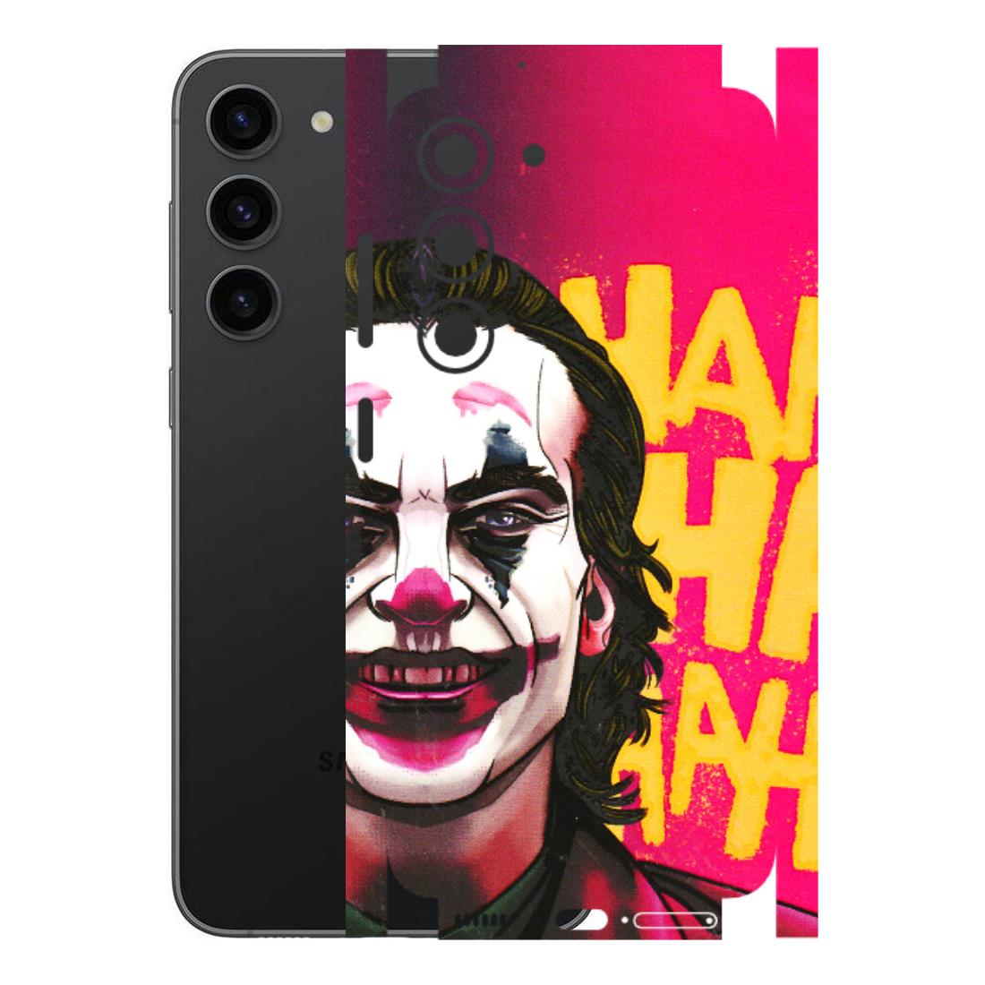 Samsung A/S Series Phone Skins (All Models) - Joker Evil Laugh - 3D Embossed Finish (L-97) Samsung Galaxy S23 (5G)