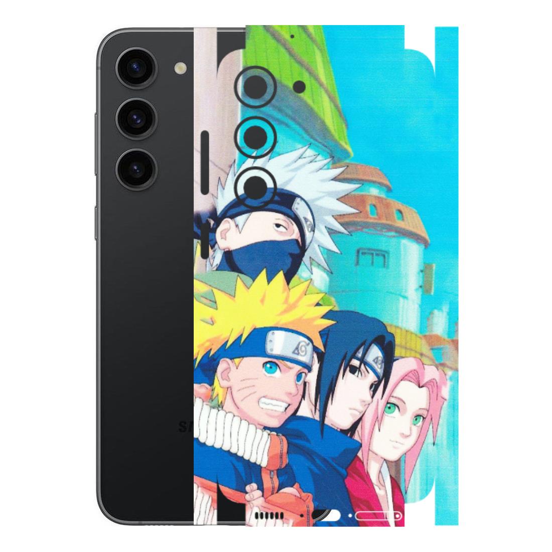 Samsung A/S Series Phone Skins (All Models) - Team Minato And Kakashi - Matte Finish (M-101) Samsung Galaxy S23 (5G)