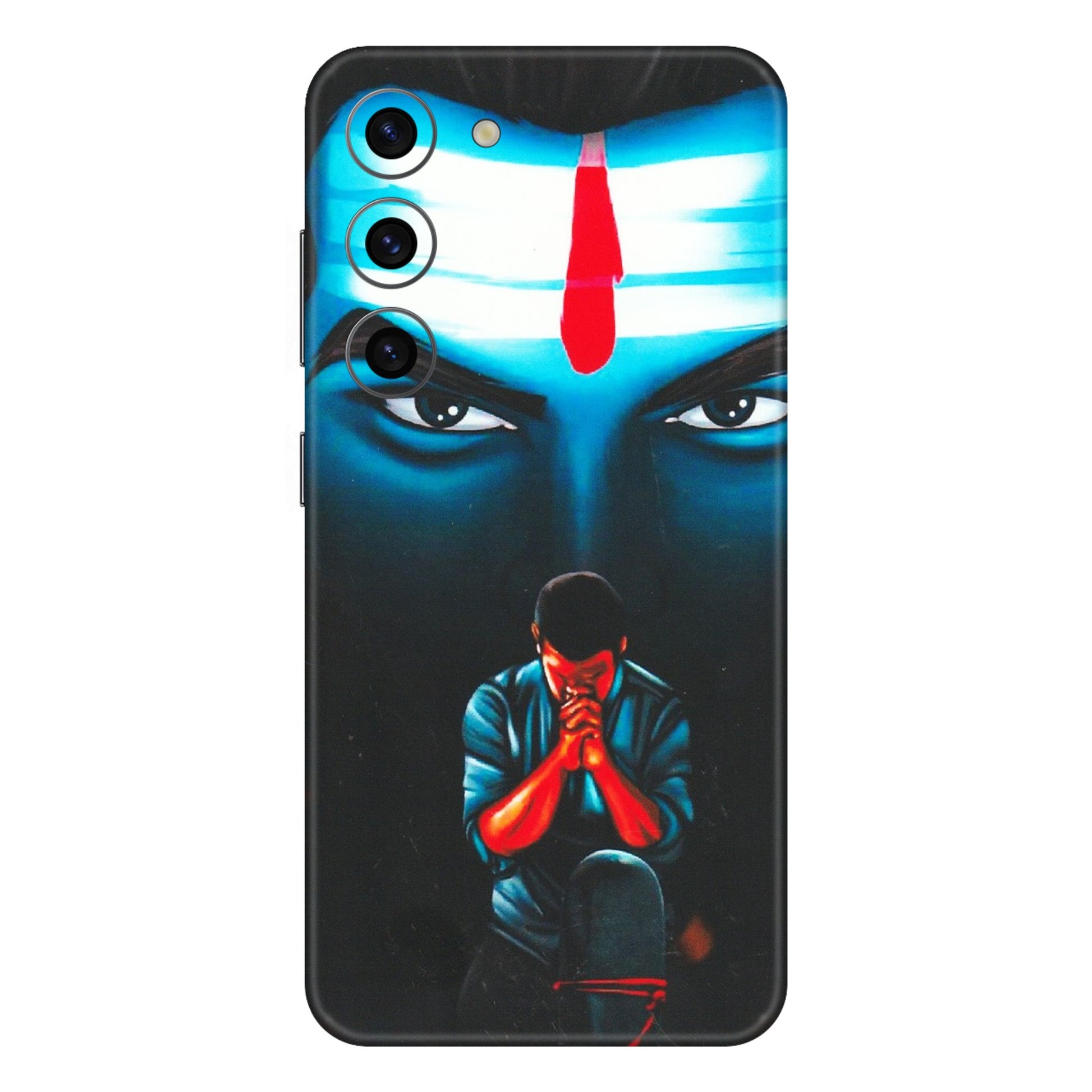 Samsung A/S Series Phone Skins (All Models) - Mahakal Bhakt - Matte Finish (M-112) Samsung Galaxy S23 (5G)