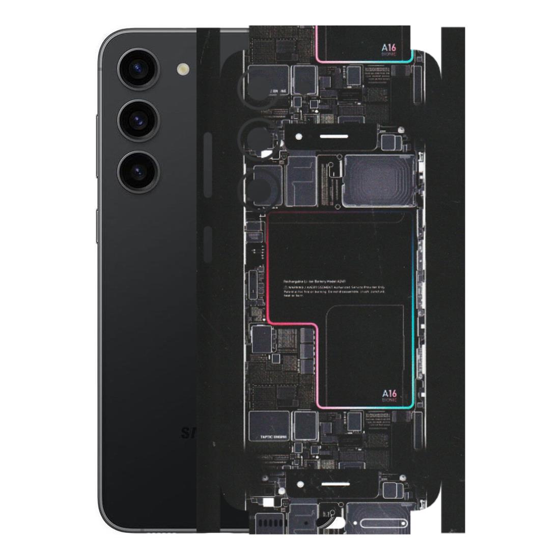 Samsung A/S Series Phone Skins (All Models) - Motherboard Circuit Layout - Matte Finish (M-117) Samsung Galaxy S23 (5G)
