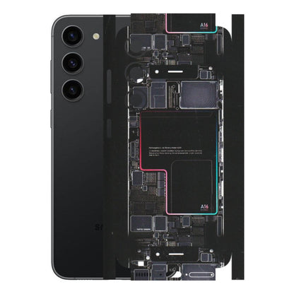 Samsung A/S Series Phone Skins (All Models) - Motherboard Circuit Layout - Matte Finish (M-117) Samsung Galaxy S23 (5G)