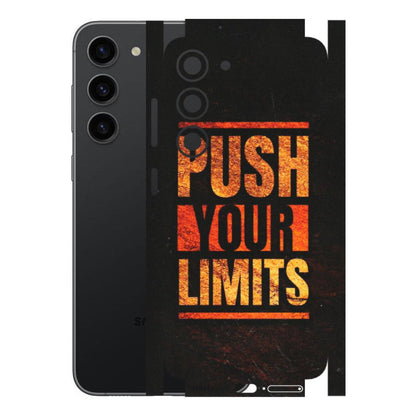 Samsung A/S Series Phone Skins (All Models) - Push Your Limits - Matte Finish (M-118) Samsung Galaxy S23 (5G)