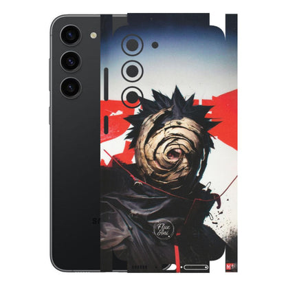 Samsung A/S Series Phone Skins (All Models) - Obito Uchiha Cool Anime - Matte Finish (M-134) Samsung Galaxy S23 (5G)