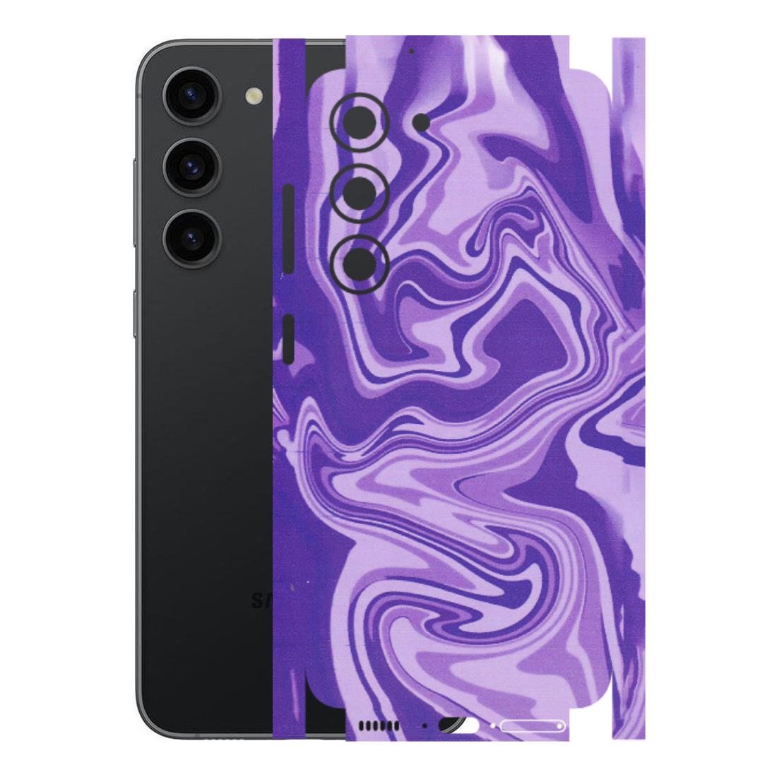 Samsung A/S Series Phone Skins (All Models) - Hazy Purple Nights - Matte Finish (M-14) Samsung Galaxy S23 (5G)