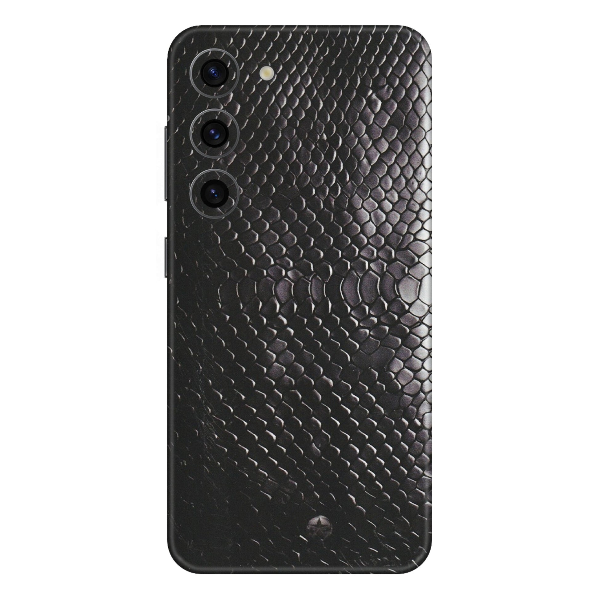 Samsung A/S Series Phone Skins (All Models) - Black Snack Leather - Matte Finish (M-147) Samsung Galaxy S23 (5G)