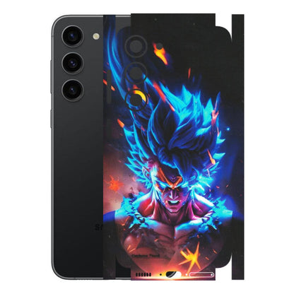 Samsung A/S Series Phone Skins (All Models) - Angry Goku Dragon Ball Anime - Matte Finish (M-150) Samsung Galaxy S23 (5G)