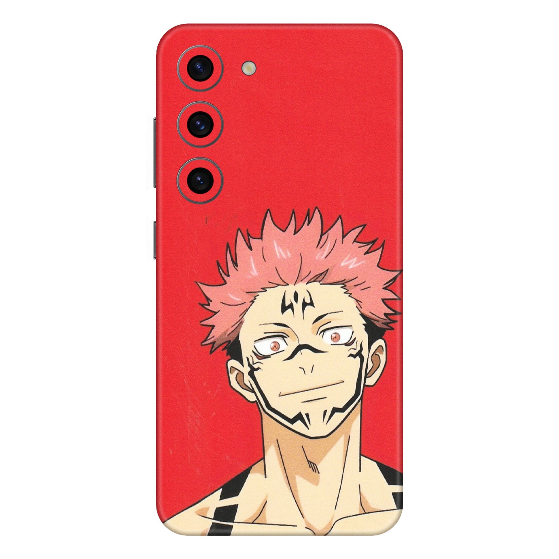 Samsung A/S Series Phone Skins (All Models) - Ryomen Sukuna Fun Anime - Matte Finish (M-153) Samsung Galaxy S23 (5G)