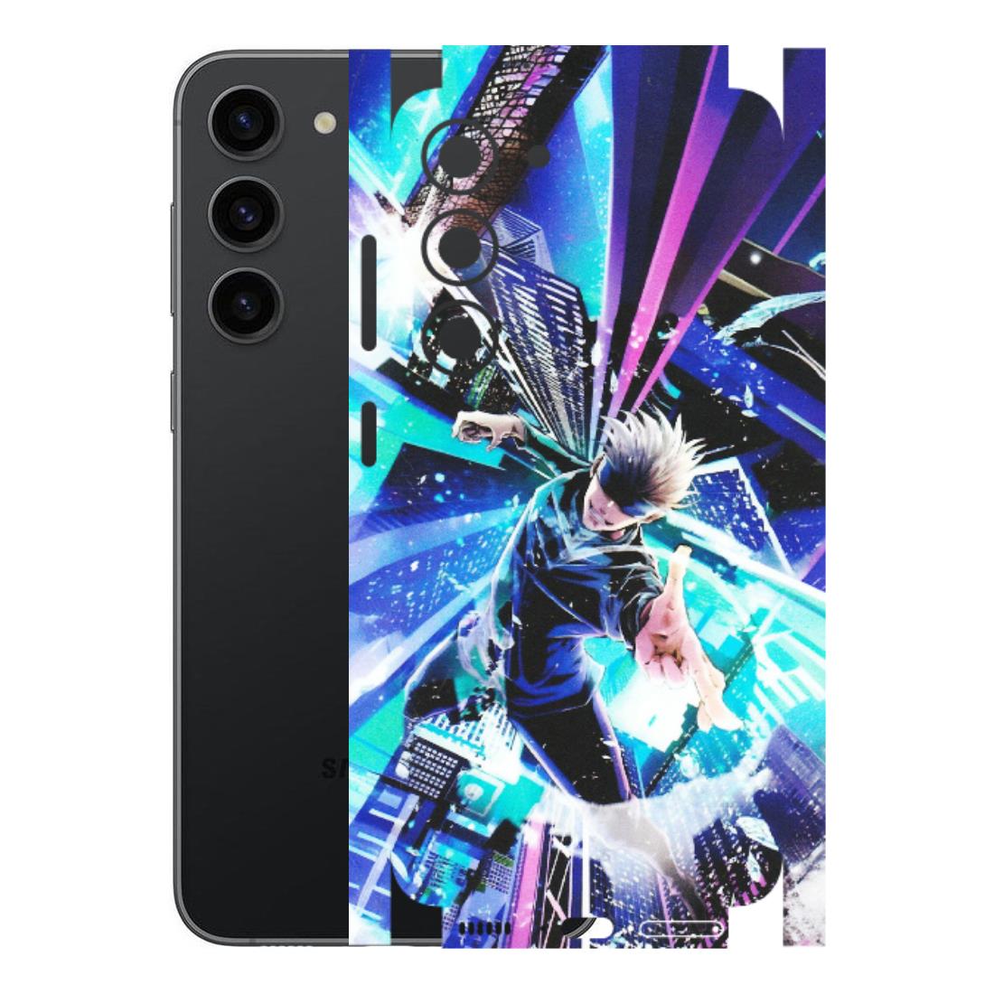 Samsung A/S Series Phone Skins (All Models) - Manga Action Jujustu Kaisen Anime - Matte Finish (M-155) Samsung Galaxy S23 (5G)