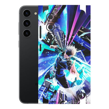 Samsung A/S Series Phone Skins (All Models) - Manga Action Jujustu Kaisen Anime - Matte Finish (M-155) Samsung Galaxy S23 (5G)