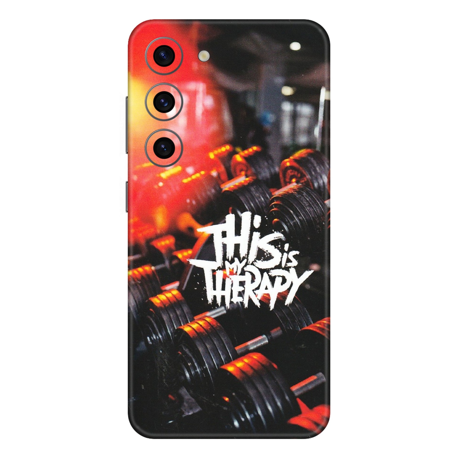 Samsung A/S Series Phone Skins (All Models) - GYM Lover Therapy - Matte Finish (M-160) Samsung Galaxy S23 (5G)