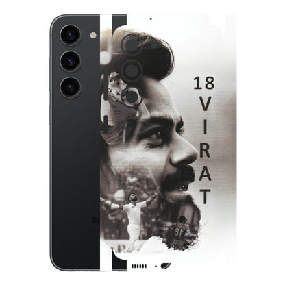 Samsung A/S Series Phone Skins (All Models) - Virat Kohli Cricketer - Matte Finish (M-163) Samsung Galaxy S23 (5G)
