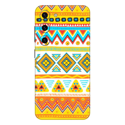 Samsung A/S Series Phone Skins (All Models) - Mexican Abstract - Matte Finish (M-71) Samsung Galaxy S23 (5G)