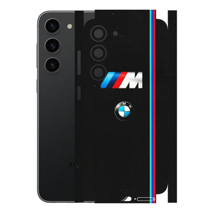 Samsung A/S Series Phone Skins (All Models) - Styling With Black BMW - Matte Finish (M-74) Samsung Galaxy S23 (5G)
