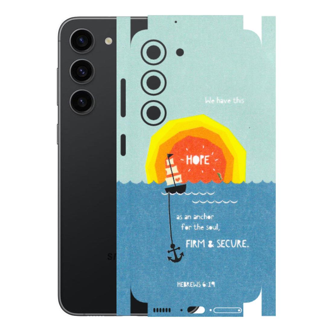 Samsung A/S Series Phone Skins (All Models) - A Beautiful Sunset of Hope - Matte Finish (M-75) Samsung Galaxy S23 (5G)
