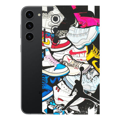 Samsung A/S Series Phone Skins (All Models) - Jordan Sneakers Fan - Matte Finish (M-80) Samsung Galaxy S23 (5G)
