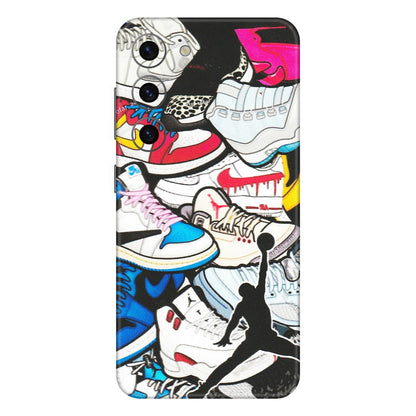 Samsung A/S Series Phone Skins (All Models) - Jordan Sneakers Fan - Matte Finish (M-80) Samsung Galaxy S23 (5G)