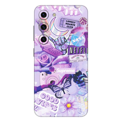 Samsung A/S Series Phone Skins (All Models) - Supreme Purple Magic - Matte Finish (M-88) Samsung Galaxy S23 (5G)