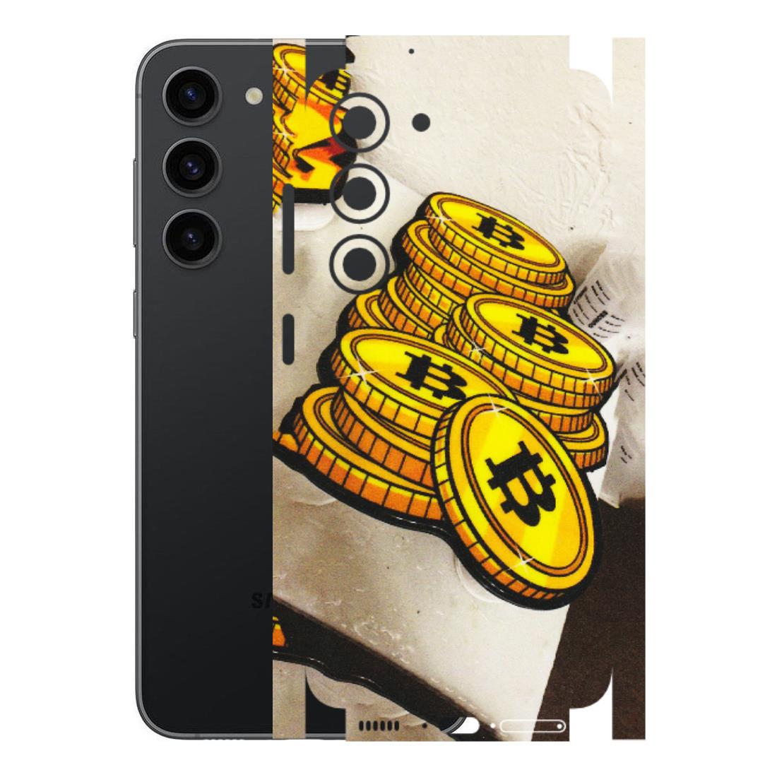 Samsung A/S Series Phone Skins (All Models) - Billionaire Bitcoin Collection - Matte Finish (M-92) Samsung Galaxy S23 (5G)