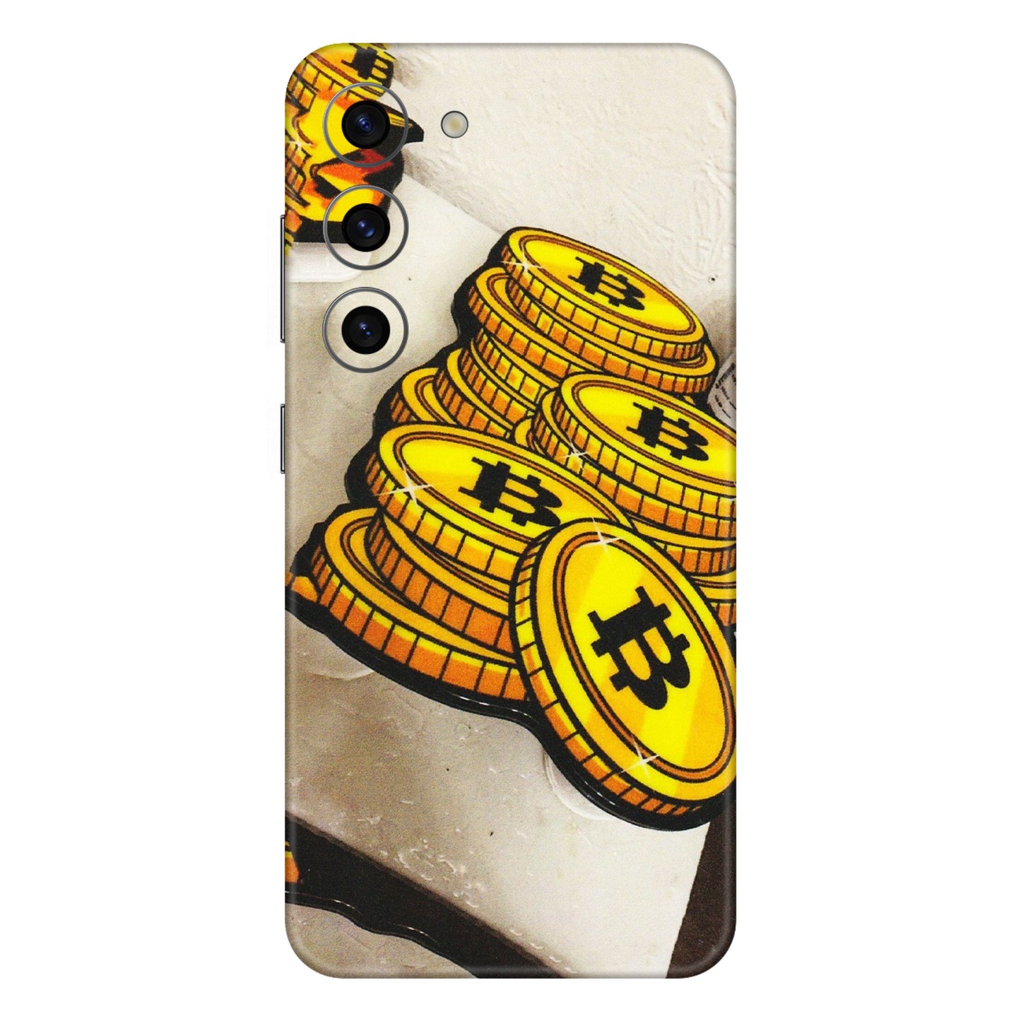 Samsung A/S Series Phone Skins (All Models) - Billionaire Bitcoin Collection - Matte Finish (M-92) Samsung Galaxy S23 (5G)