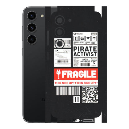 Samsung A/S Series Phone Skins (All Models) - Handle With Care - Matte Finish (M-99) Samsung Galaxy S23 (5G)