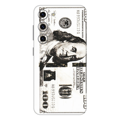 Samsung A/S Series Phone Skins (All Models) - 100 Dollar Currency - Transparent Finish (T-01) Samsung Galaxy S23 (5G)