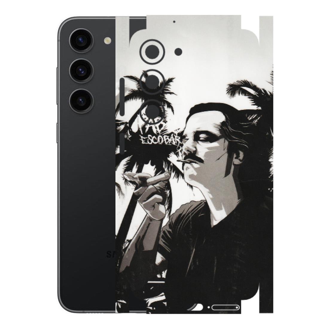 Samsung A/S Series Phone Skins (All Models) - Pab Escobar - Transparent Finish (T-05) Samsung Galaxy S23 (5G)