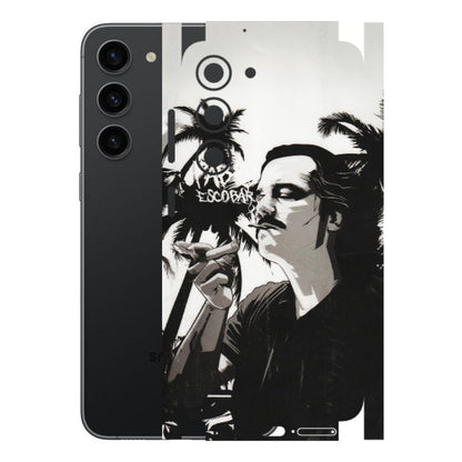 Samsung A/S Series Phone Skins (All Models) - Pab Escobar - Transparent Finish (T-05) Samsung Galaxy S23 (5G)