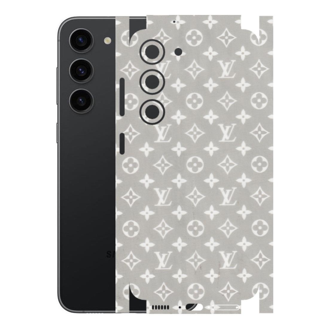 Samsung A/S Series Phone Skins (All Models) - Luxury Brands Logo - Transparent Finish (T-07) Samsung Galaxy S23 (5G)