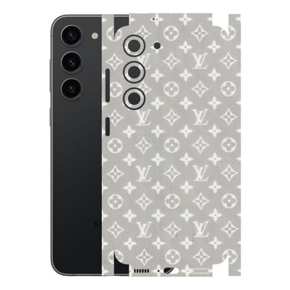 Samsung A/S Series Phone Skins (All Models) - Luxury Brands Logo - Transparent Finish (T-07) Samsung Galaxy S23 (5G)