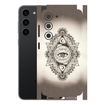 Samsung A/S Series Phone Skins (All Models) - Illuminati Great Eye - Transparent Finish (T-14) Samsung Galaxy S23 (5G)