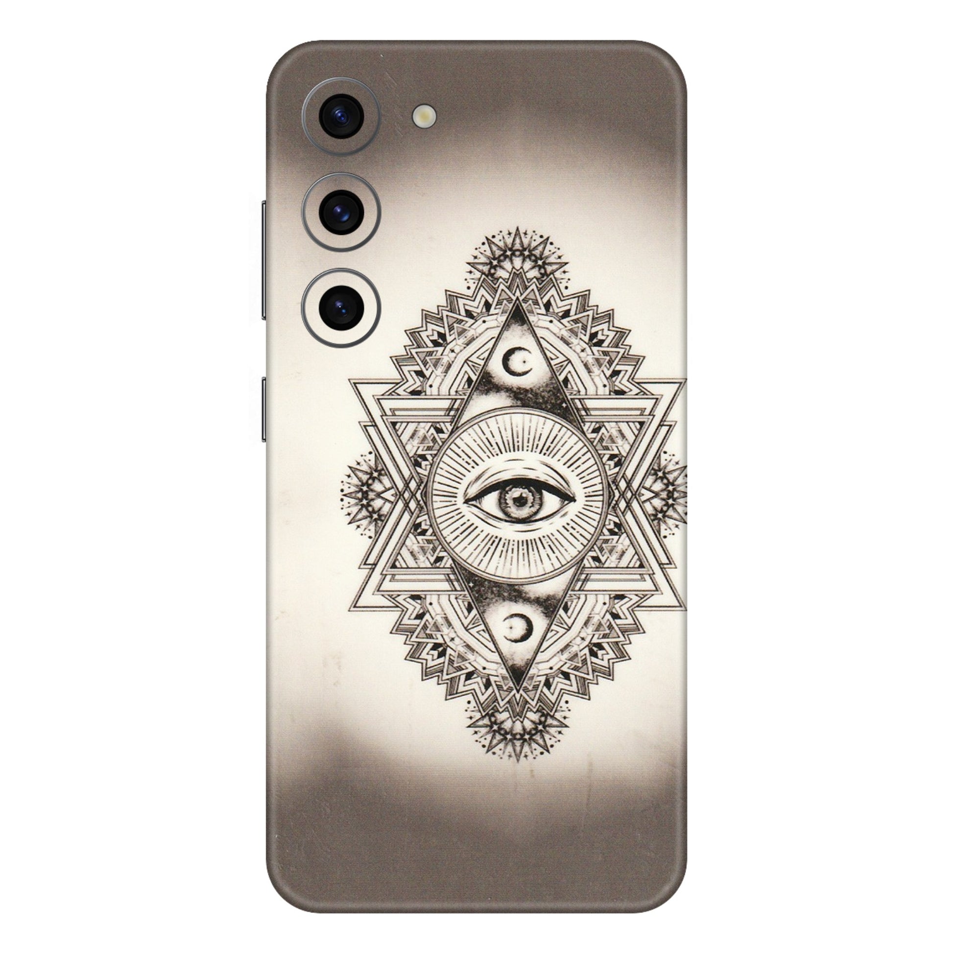 Samsung A/S Series Phone Skins (All Models) - Illuminati Great Eye - Transparent Finish (T-14) Samsung Galaxy S23 (5G)