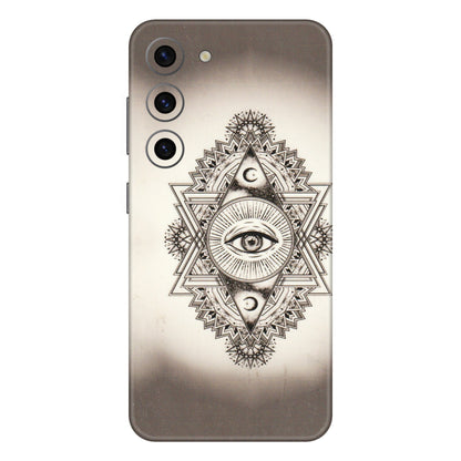Samsung A/S Series Phone Skins (All Models) - Illuminati Great Eye - Transparent Finish (T-14) Samsung Galaxy S23 (5G)