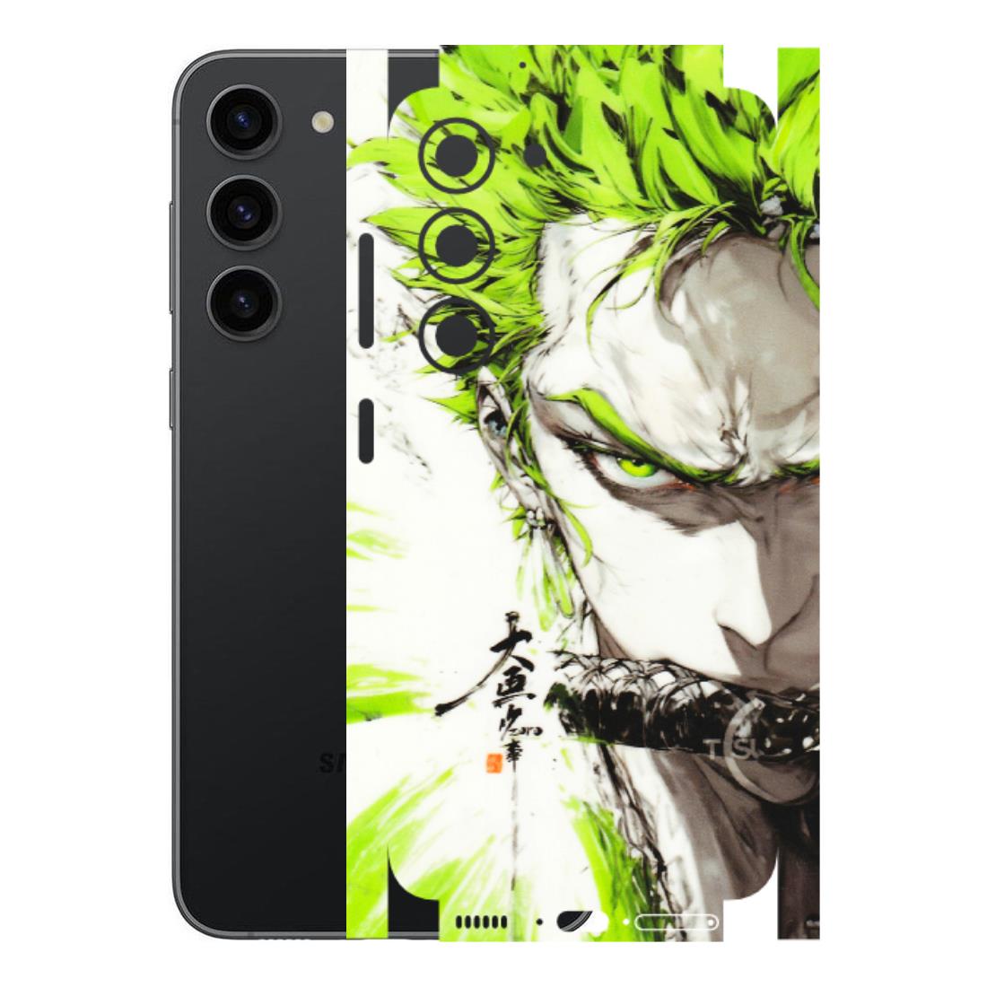 Samsung A/S Series Phone Skins (All Models) - Roro Taku Anime - Transparent Finish (T-18) Samsung Galaxy S23 (5G)