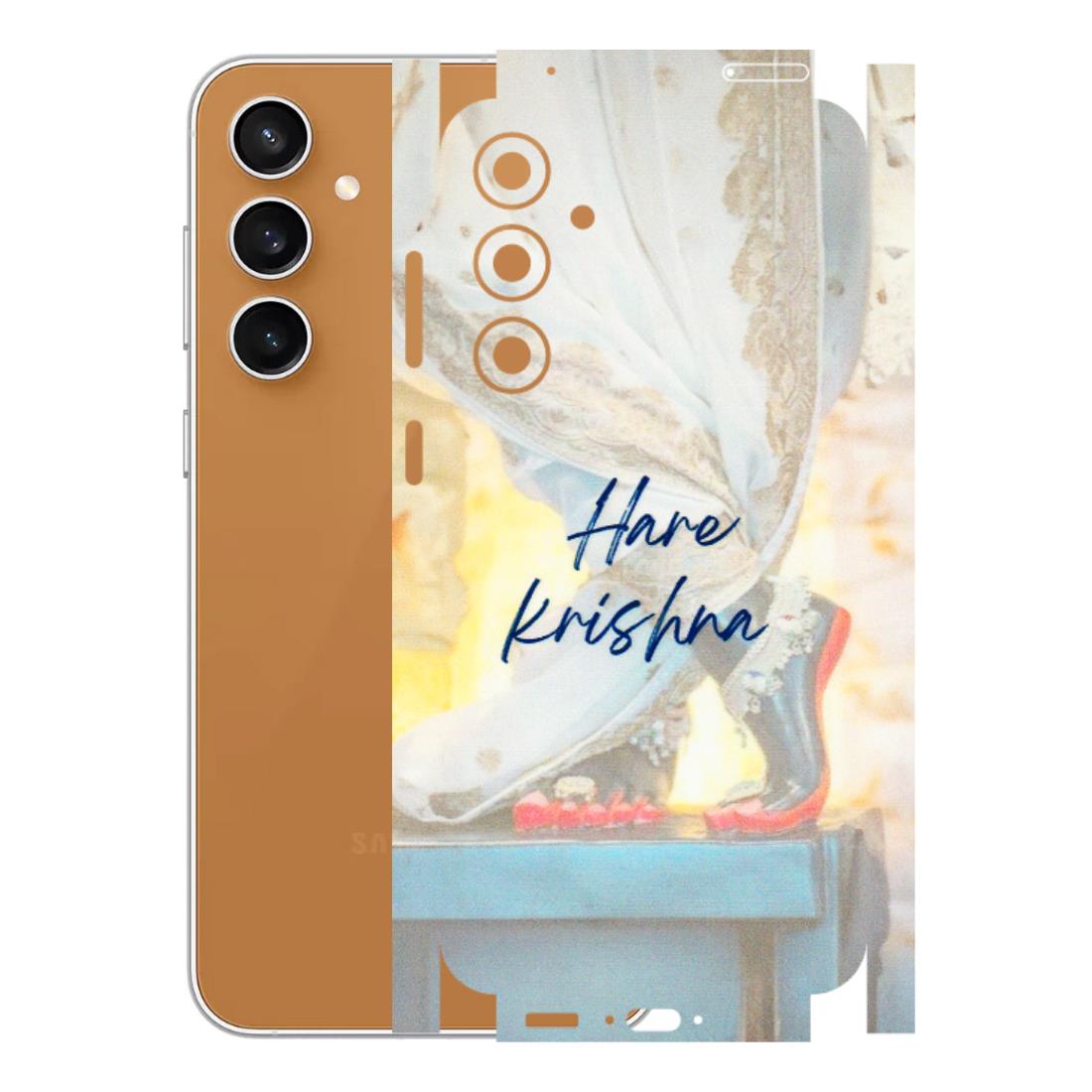 Samsung A/S Series Phone Skins (All Models) - Hare Krishna - 3D Embossed Finish (L-03) Samsung Galaxy S23 FE (5G)