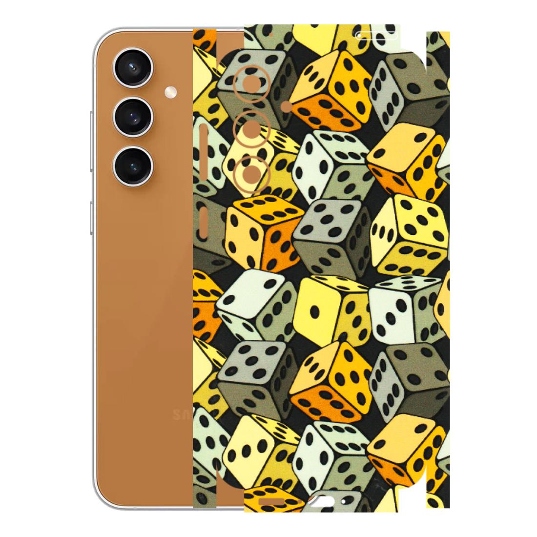 Samsung A/S Series Phone Skins (All Models) - Dices Of Life - 3D Embossed Finish (L-04) Samsung Galaxy S23 FE (5G)