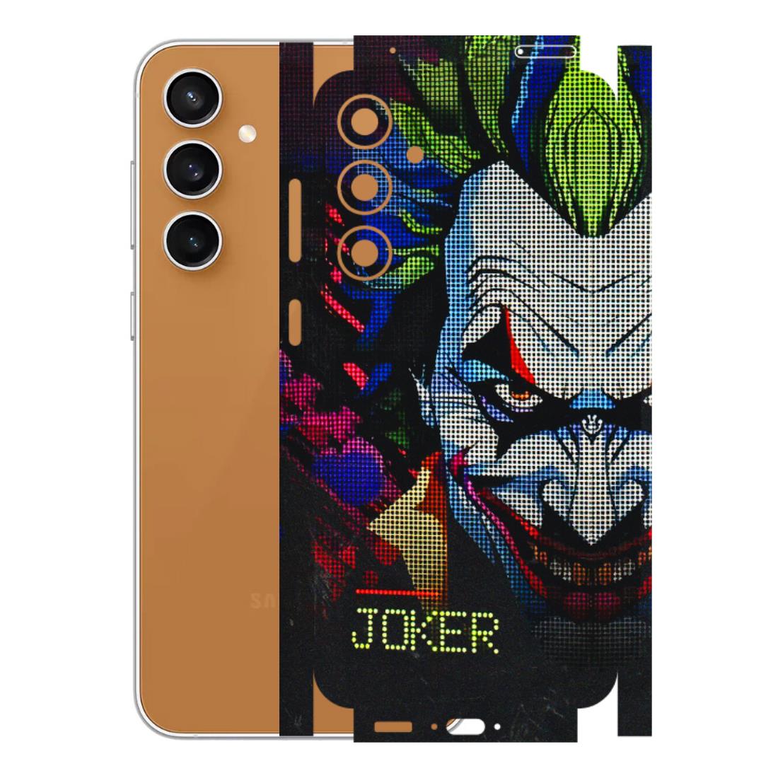 Samsung A/S Series Phone Skins (All Models) - Joker Dot Matrix - 3D Embossed Finish (L-08) Samsung Galaxy S23 FE (5G)