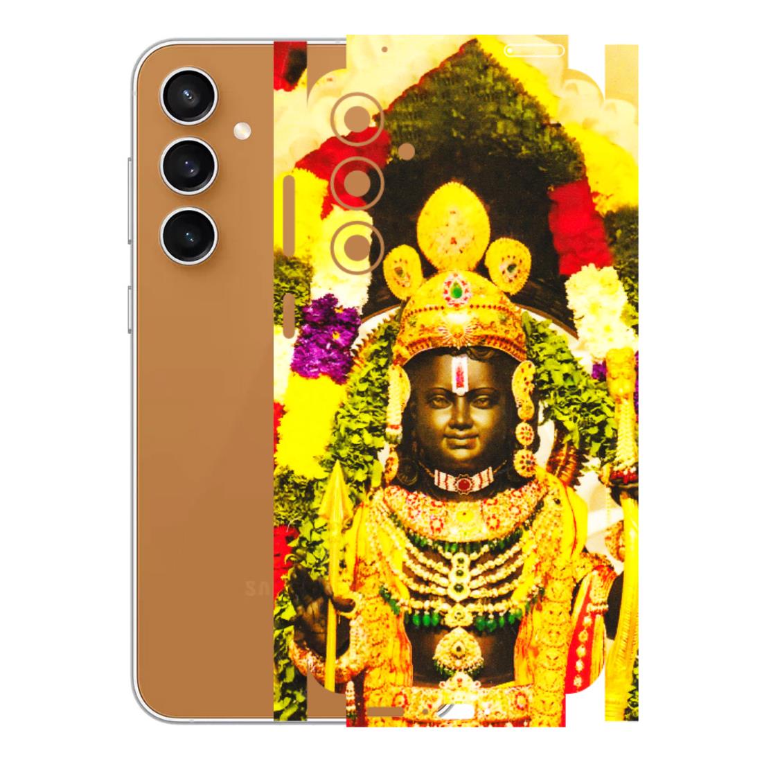 Samsung A/S Series Phone Skins (All Models) - Ram Lalla Ayodhya - 3D Embossed Finish (L-103) Samsung Galaxy S23 FE (5G)