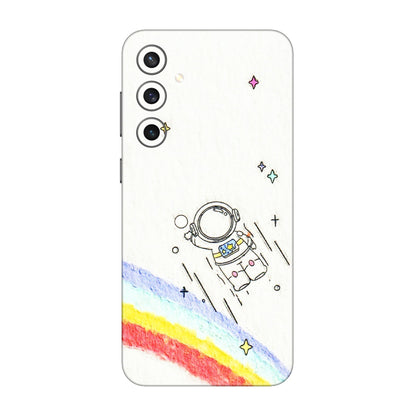 Samsung A/S Series Phone Skins (All Models) - Milkyway Astronaut - 3D Embossed Finish (L-110) Samsung Galaxy S23 FE (5G)