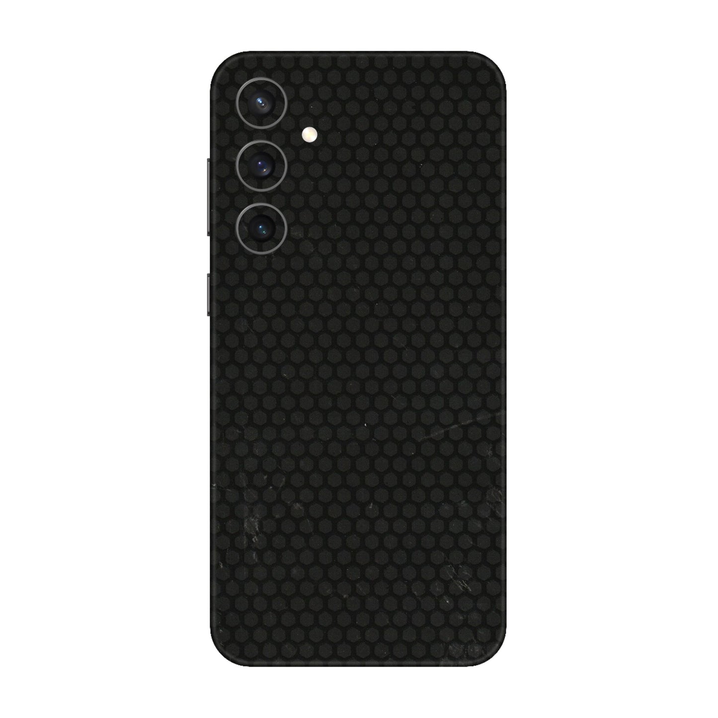 Samsung A/S Series Phone Skins (All Models) - Black honeycomb - 3D Embossed Finish (L-114) Samsung Galaxy S23 FE (5G)
