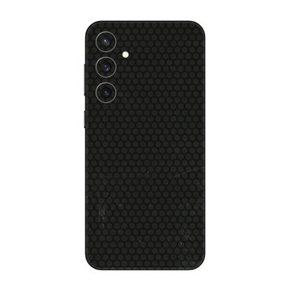 Samsung A/S Series Phone Skins (All Models) - Black honeycomb - 3D Embossed Finish (L-114) Samsung Galaxy S23 FE (5G)
