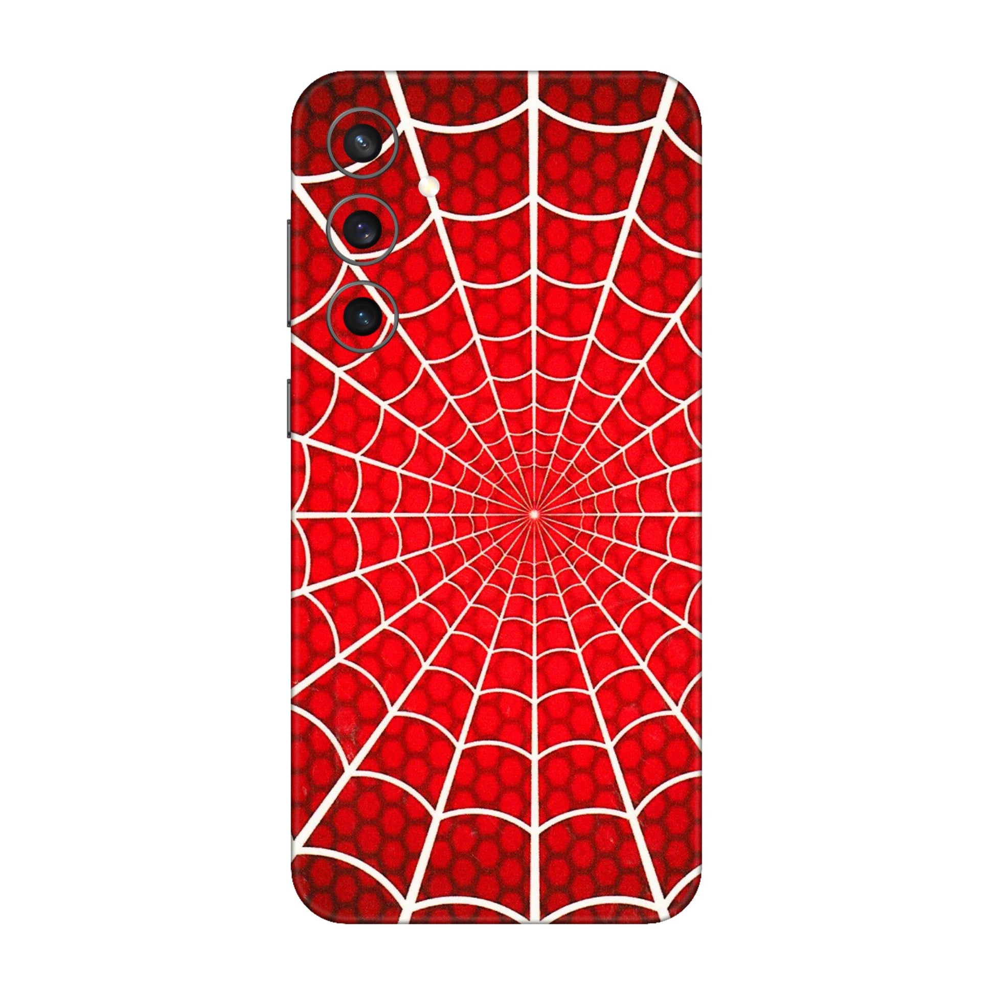 Samsung A/S Series Phone Skins (All Models) - Classic Spidey Web - 3D Embossed Finish (L-115) Samsung Galaxy S23 FE (5G)