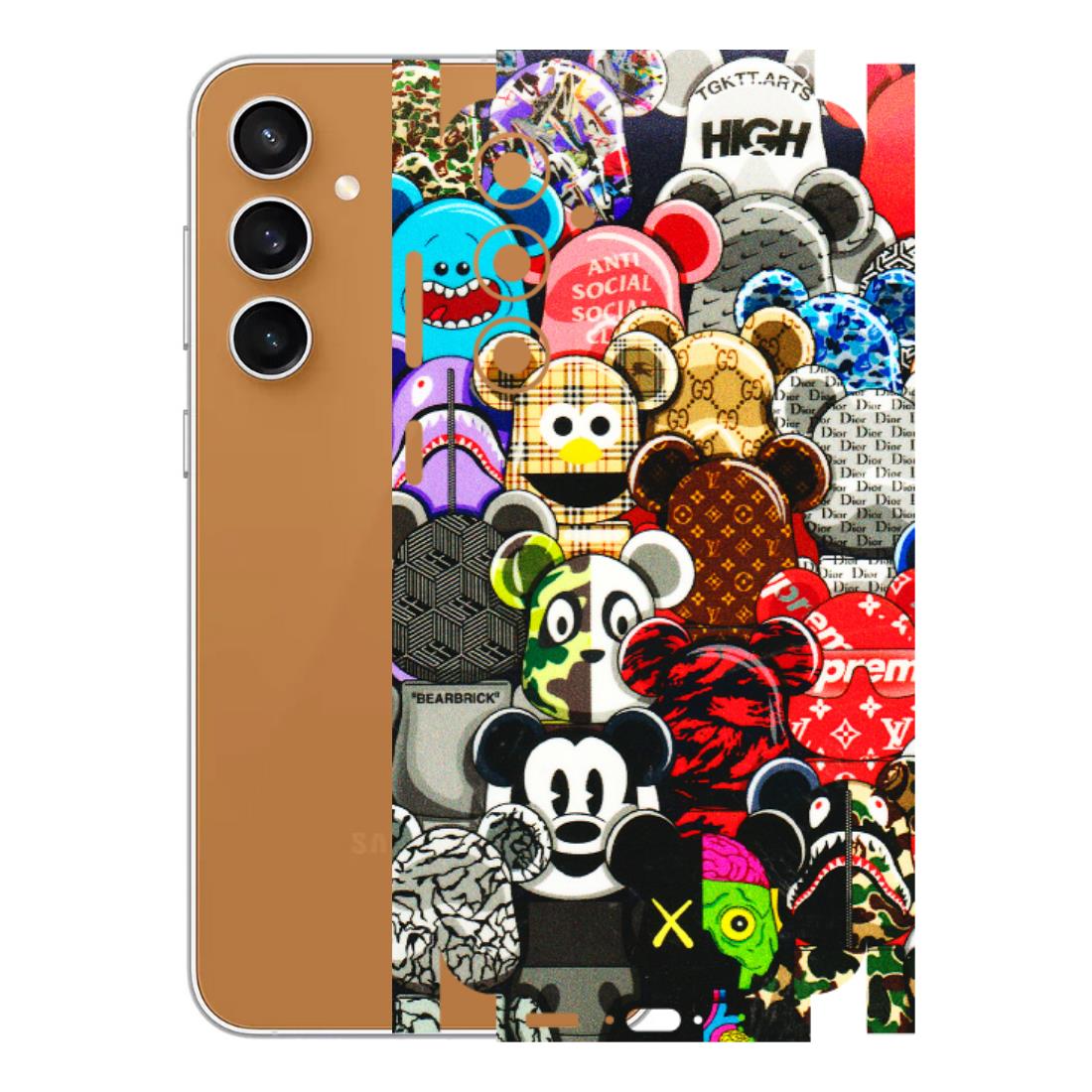 Samsung A/S Series Phone Skins (All Models) - More Mickey Mouses - 3D Embossed Finish (L-118) Samsung Galaxy S23 FE (5G)