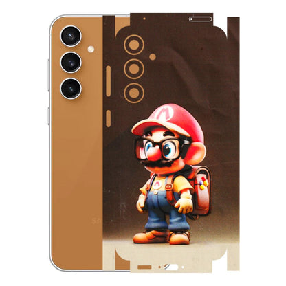 Samsung A/S Series Phone Skins (All Models) - Little Mario - 3D Embossed Finish (L-119) Samsung Galaxy S23 FE (5G)