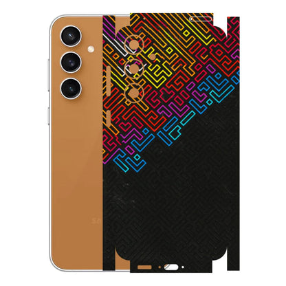 Samsung A/S Series Phone Skins (All Models) - Dotme Pattern Art - 3D Embossed Finish (L-121) Samsung Galaxy S23 FE (5G)