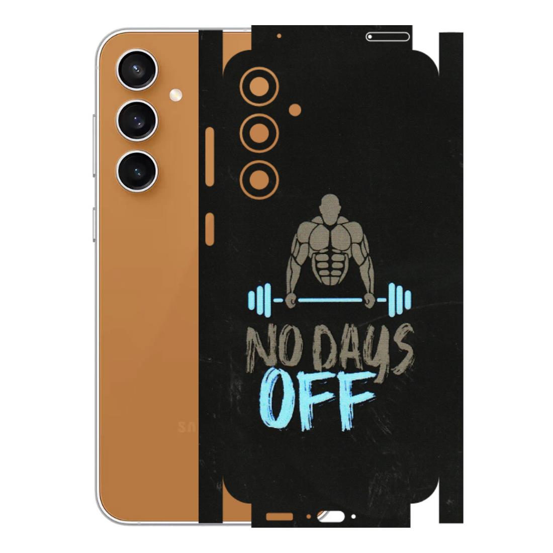 Samsung A/S Series Phone Skins (All Models) - Gym Lover - 3D Embossed Finish (L-127) Samsung Galaxy S23 FE (5G)