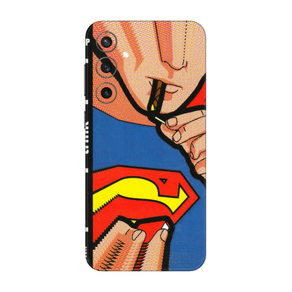 Samsung A/S Series Phone Skins (All Models) - Superman Sutta - 3D Embossed Finish (L-130) Samsung Galaxy S23 FE (5G)